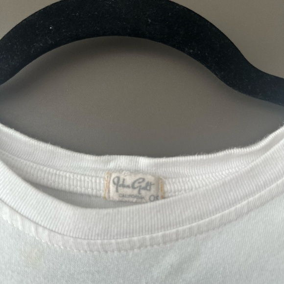 Brandy Melville Short Sleeve Rainbow Top - Picture 5 of 5